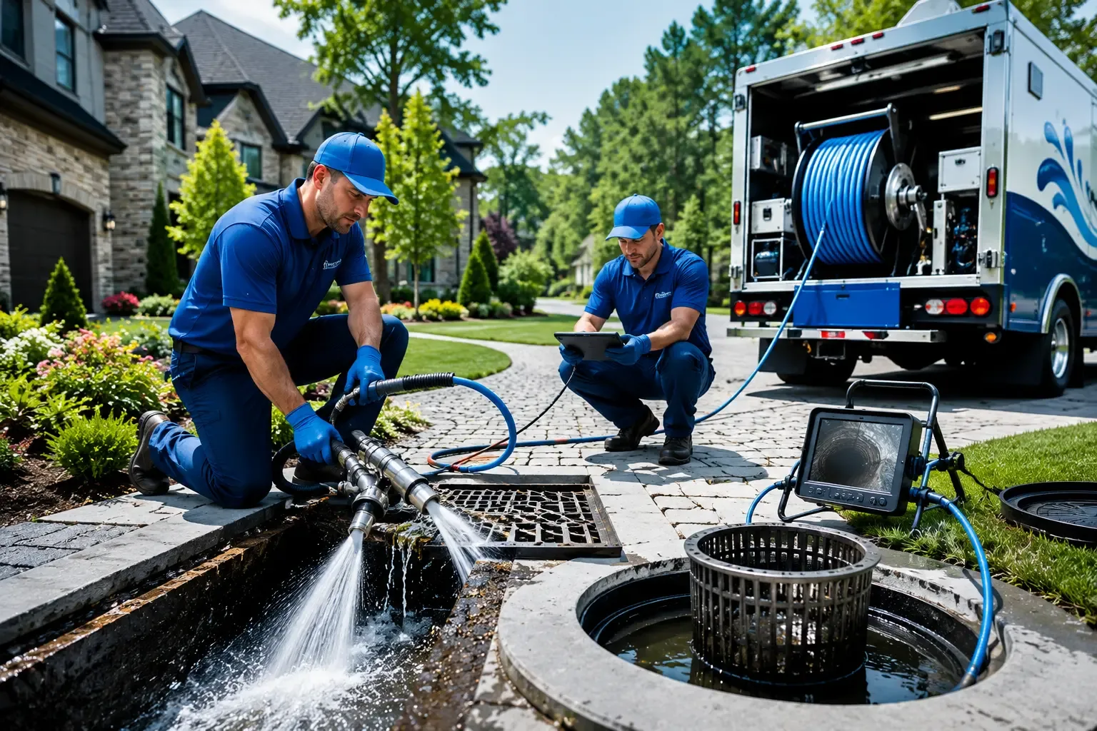 Local outdoor drain cleaning professionals in Jamestown, VA
